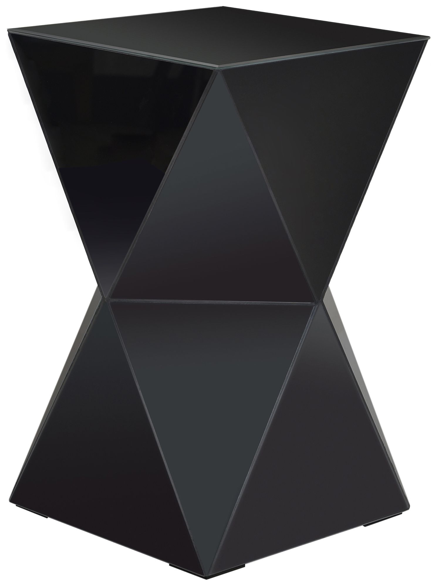 Image 2 Prism 12 x 20 Black Side Table
