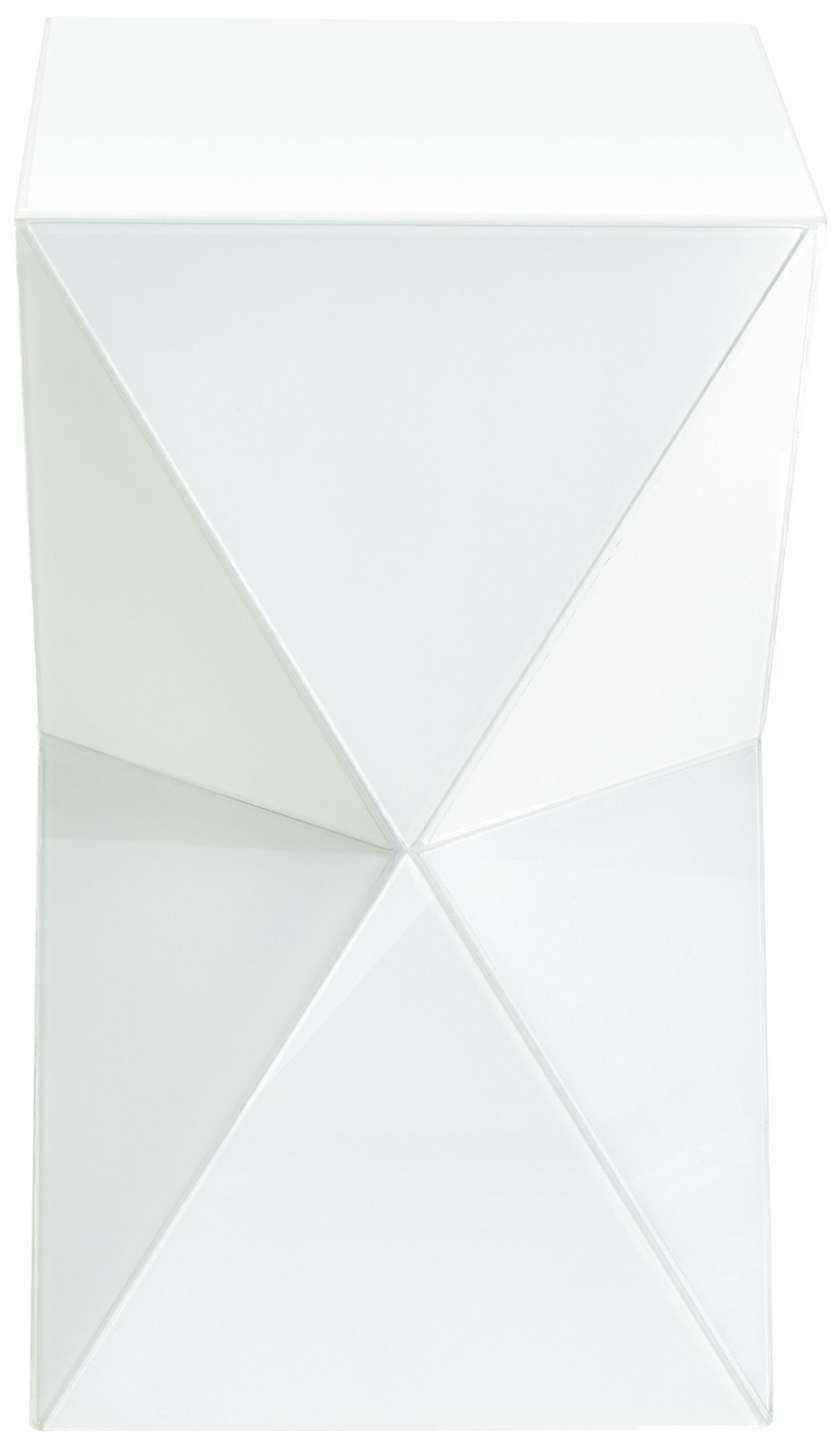 Image 5 Prism 12 x 20 White Side Table more views
