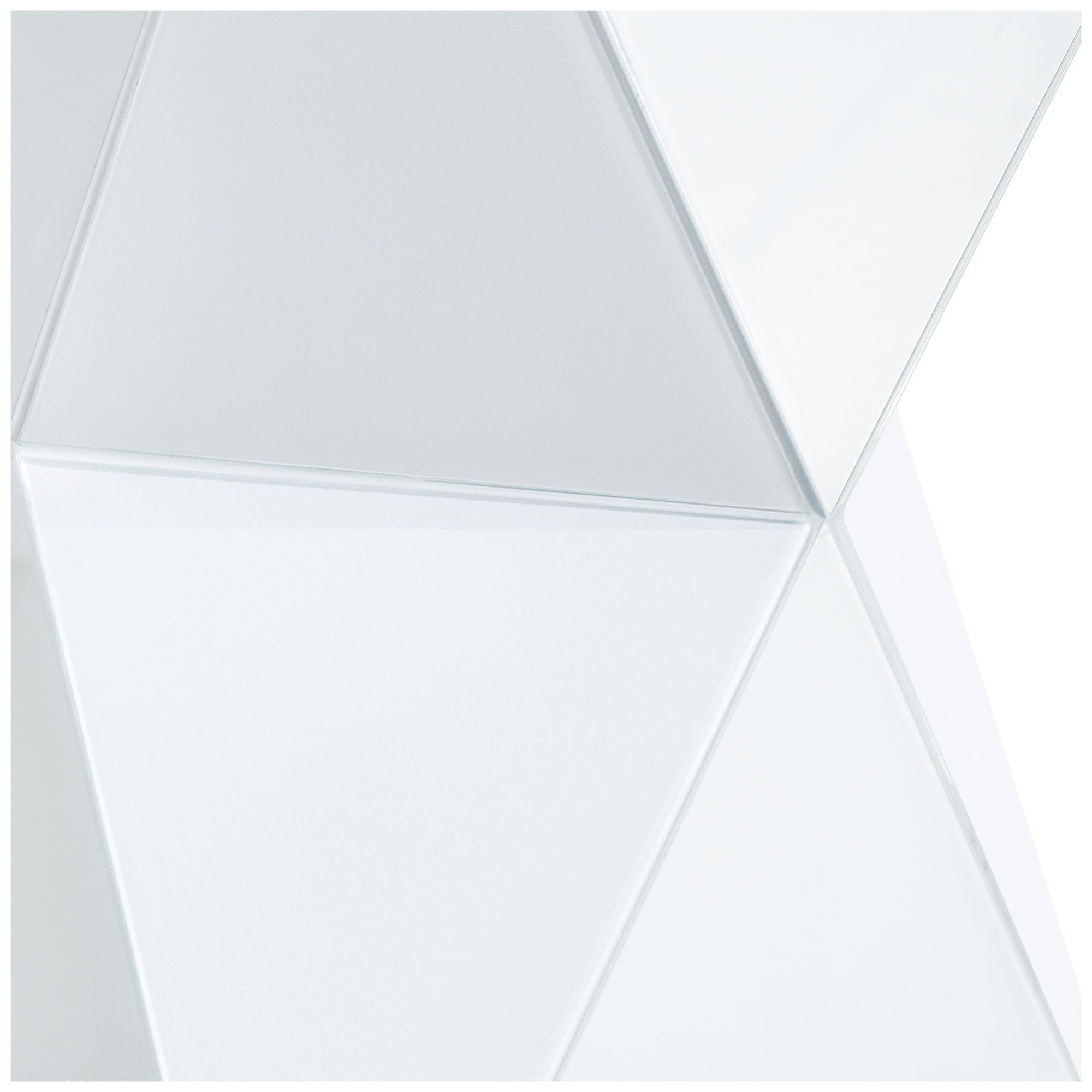 Image 7 Prism 12 x 20 White Side Table more views