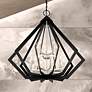 1_Prism 15 Light Black Foyer Chandelier