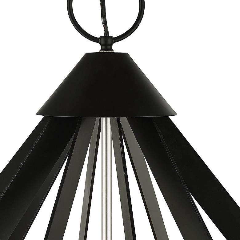 Image 4 Prism 15 Light Black Foyer Chandelier more views