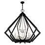 5_Prism 15 Light Black Foyer Chandelier more views