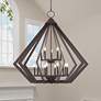 Thumbnail1 of Prism 15 Light Bronze Foyer Chandelier