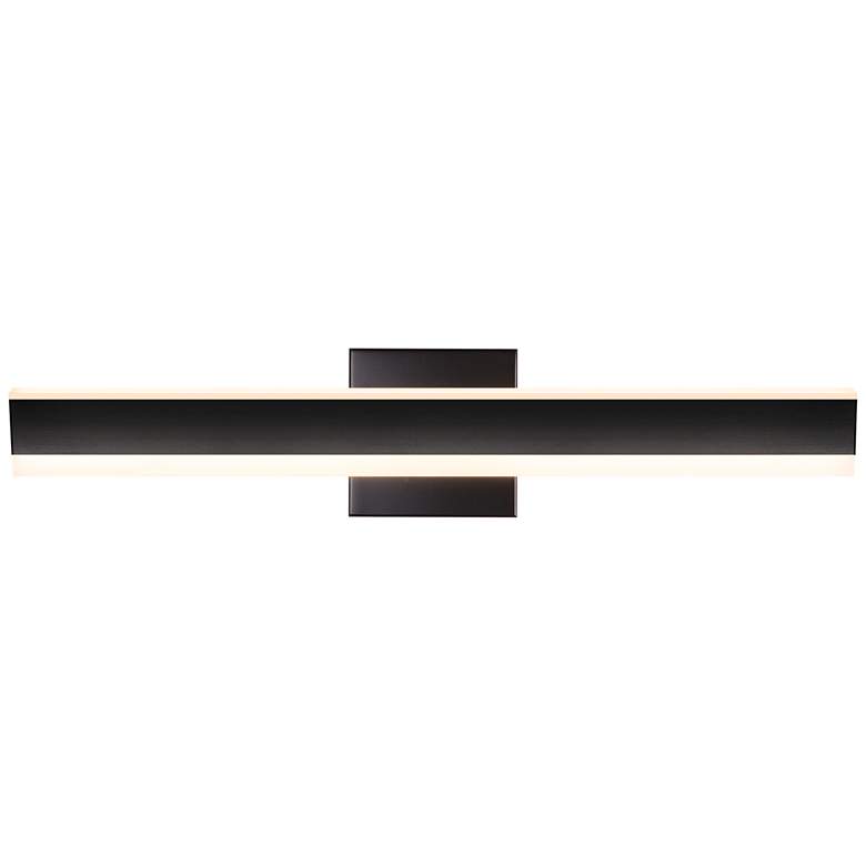 Image 1 Prism 23.6" Satin Dark Gray Wall Mount