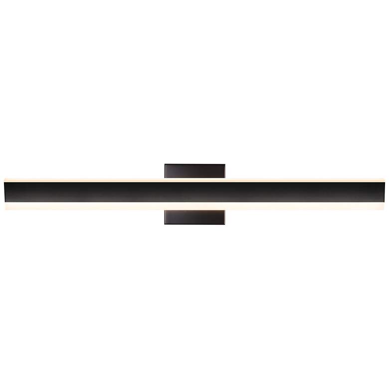 Image 1 Prism 29.5" Satin Dark Gray Wall Mount