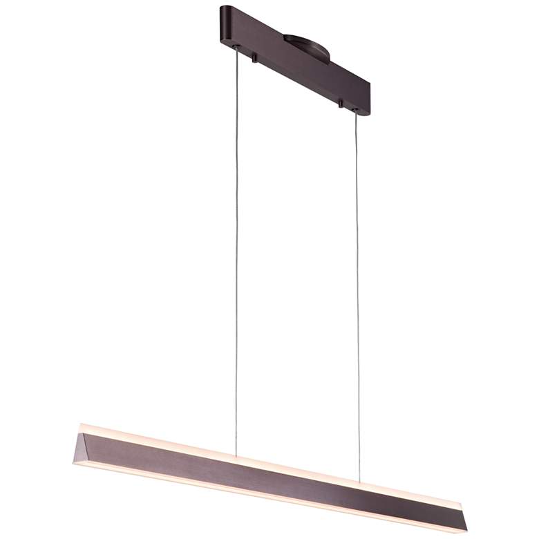 Image 1 Prism 49.2" Brushed Taupe Pendant