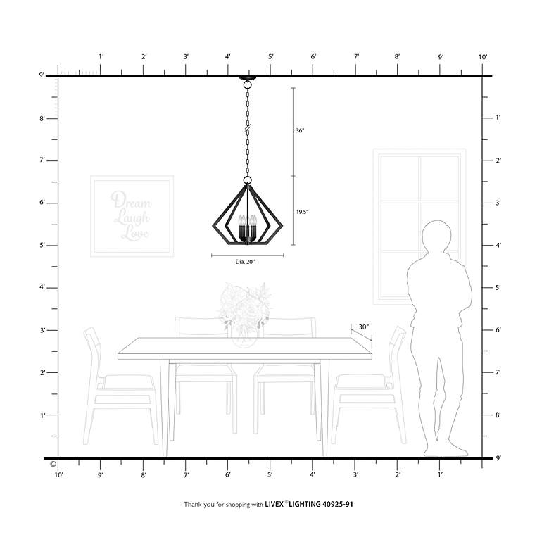 Image 7 Prism 5 Light Brushed Nickel Chandelier more views