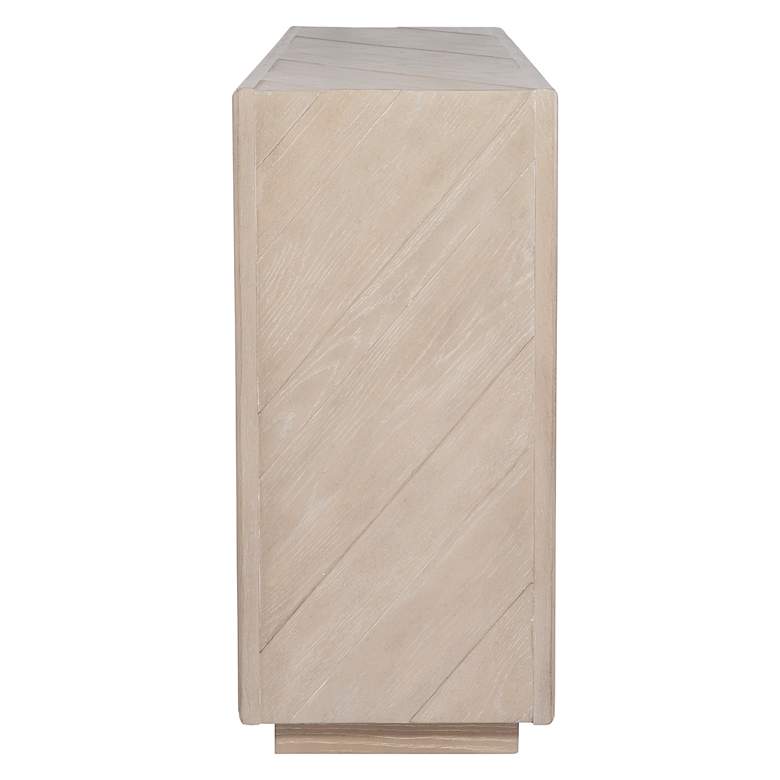 Image 5 Prism 60" Wide Light Oak Console Table more views