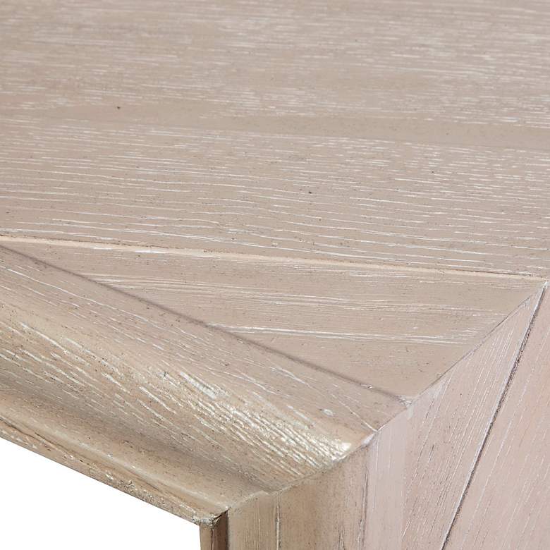 Image 6 Prism 60" Wide Light Oak Console Table more views