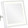 Prism Chrome Magnified 3500K LED Lighted Makeup Wall Mirror