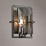 Prism Collection Graphite 9" High Wall Sconce