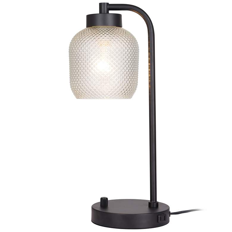 Image 1 Prismatic 17.75" High Black Desk Lamp