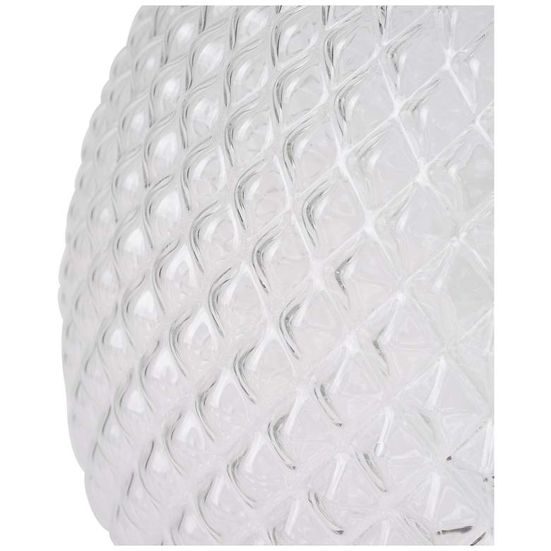 Image 7 Prismatic 8" Wide Brushed Gold Flush Mount more views