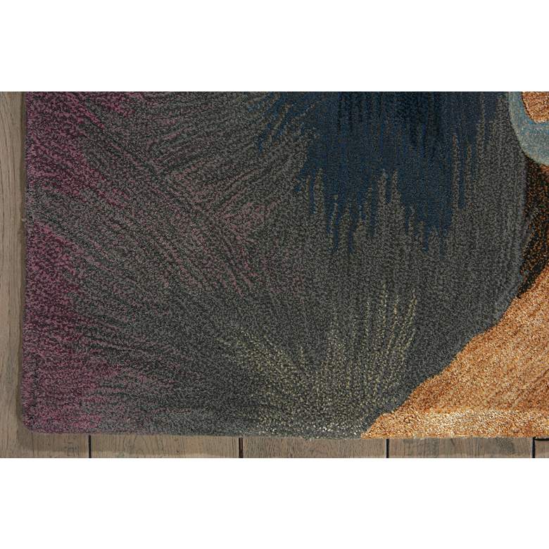 Image 3 Prismatic PRS08 5'6"x7'5" Multi-Colored Wool Area Rug more views
