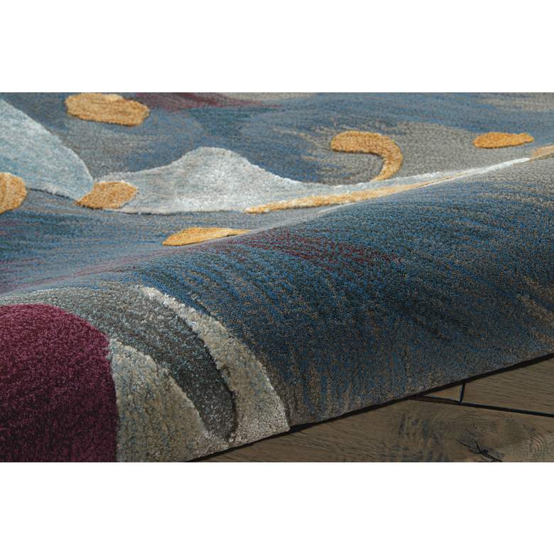 Image 4 Prismatic PRS08 5'6"x7'5" Multi-Colored Wool Area Rug more views