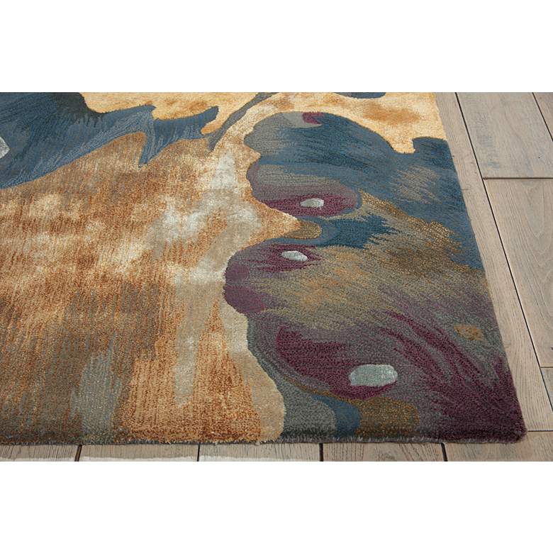 Image 5 Prismatic PRS08 5'6"x7'5" Multi-Colored Wool Area Rug more views