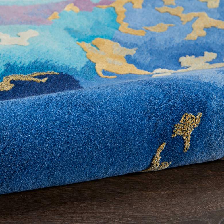 Image 6 Prismatic PRS18 5'6"x7'5" Multi-Colored Wool Area Rug more views