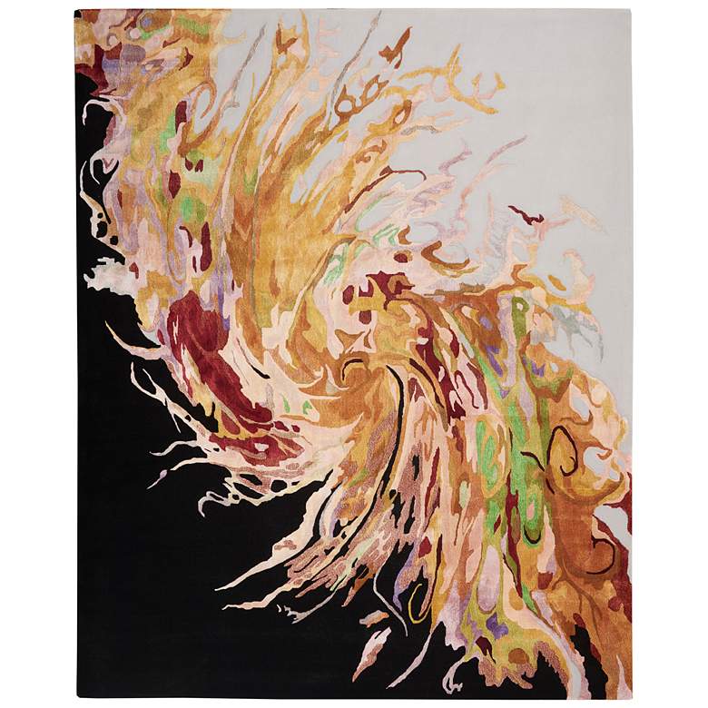 Image 2 Prismatic PRS21 5'6"x7'5" Multi-Colored Wool Area Rug