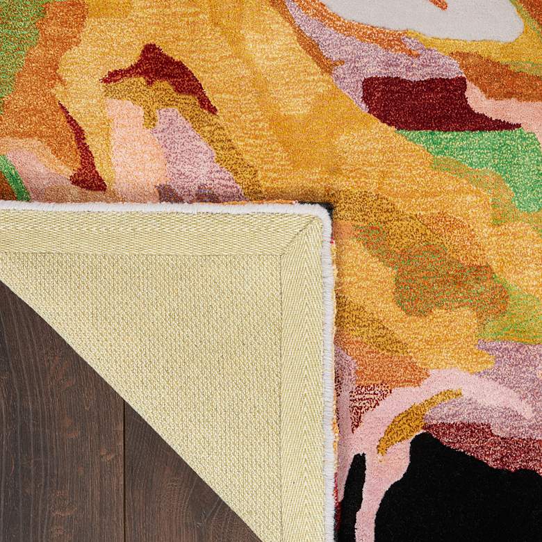 Image 4 Prismatic PRS21 5'6"x7'5" Multi-Colored Wool Area Rug more views