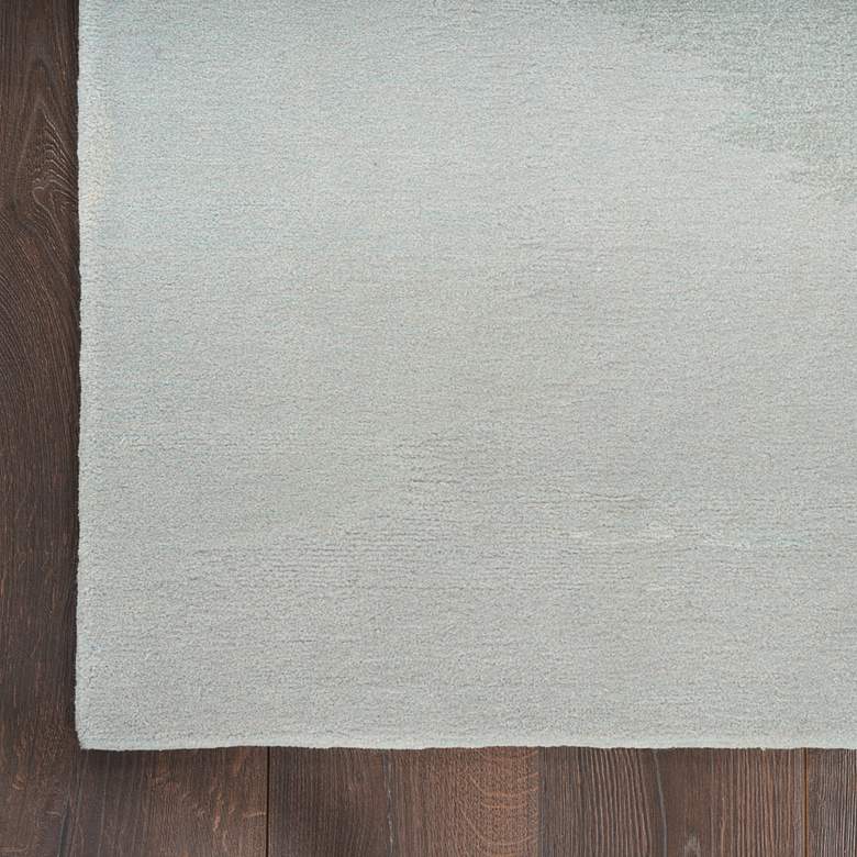 Image 3 Prismatic PRS27 5'6"x7'5" Gray Seafoam Wool Area Rug more views
