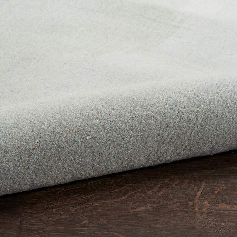 Image 6 Prismatic PRS27 5'6"x7'5" Gray Seafoam Wool Area Rug more views