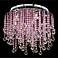 Pristina Collection 17 1/2" Wide Crystal Ceiling Light