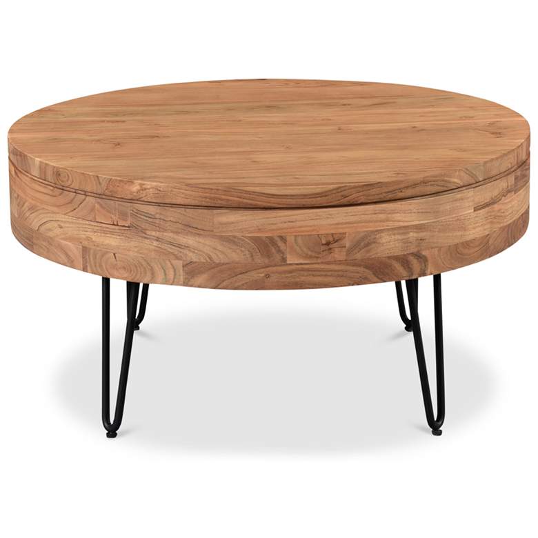 Image 7 Privado Storage Coffee Table Natural more views