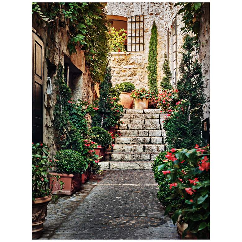 Image 1 Private Entry 40 inch High All-Season Outdoor Canvas Wall Art