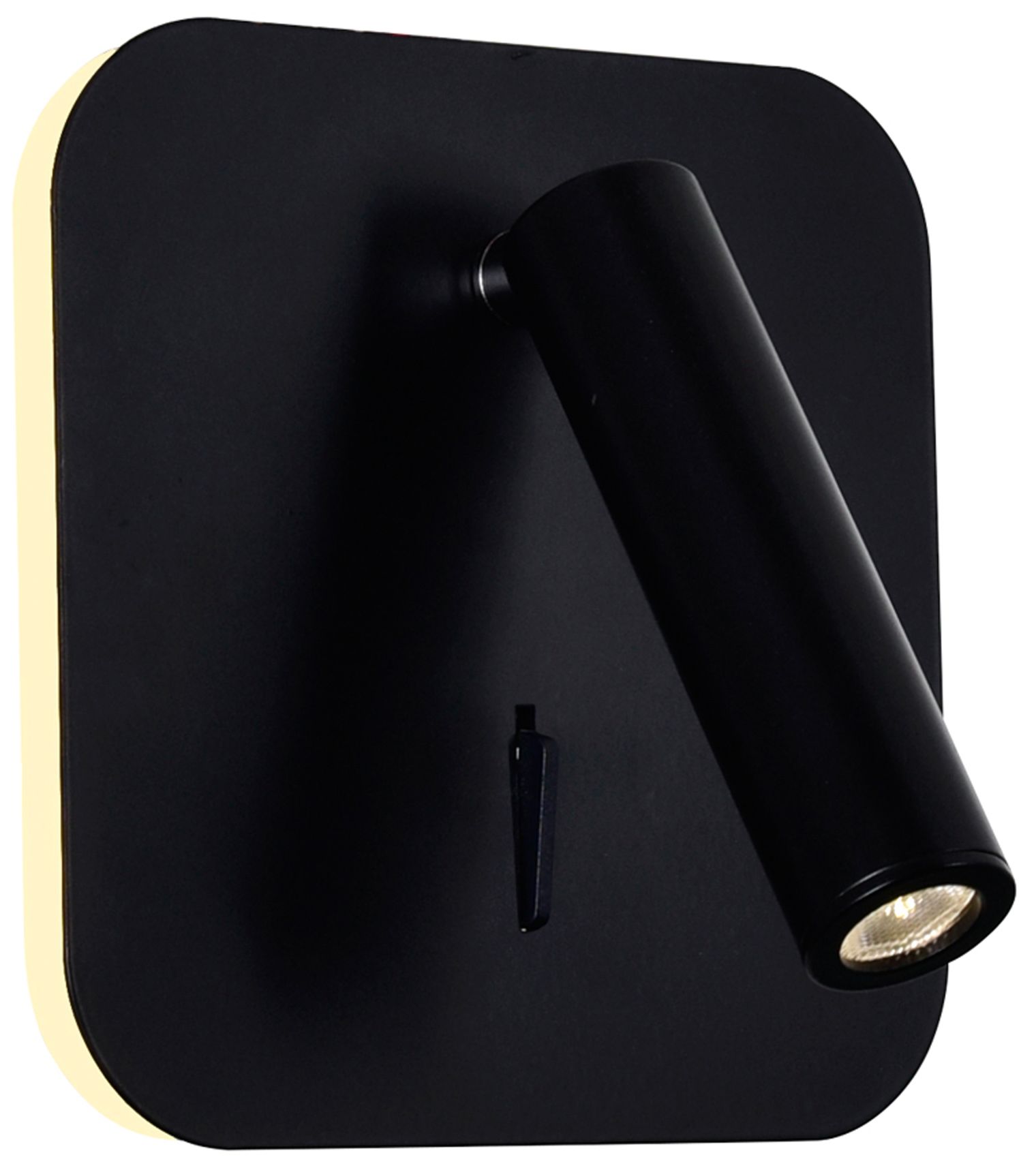 Private I 5" High Matte Black LED Wall Sconce