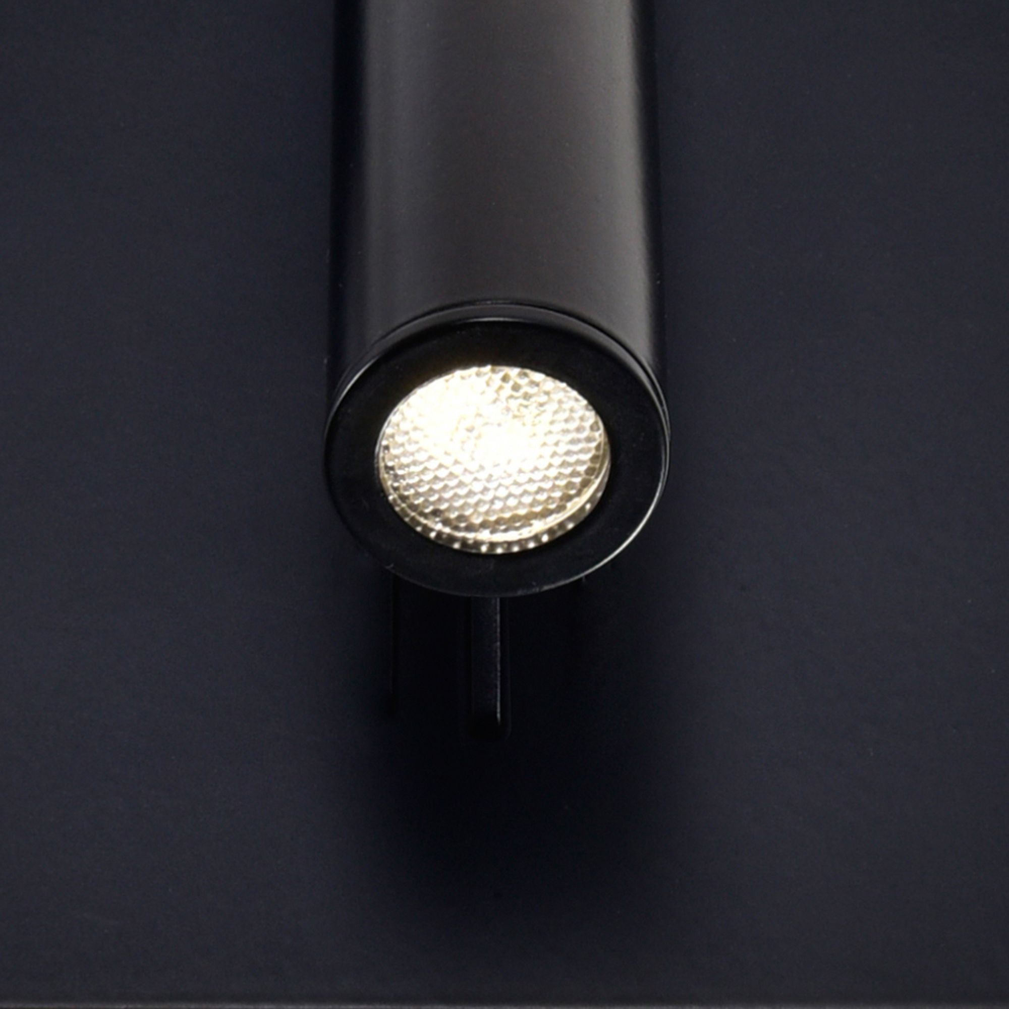 Image 3 Private I Integrated LED Adjustable Round Matte Black Wall Sconce more views