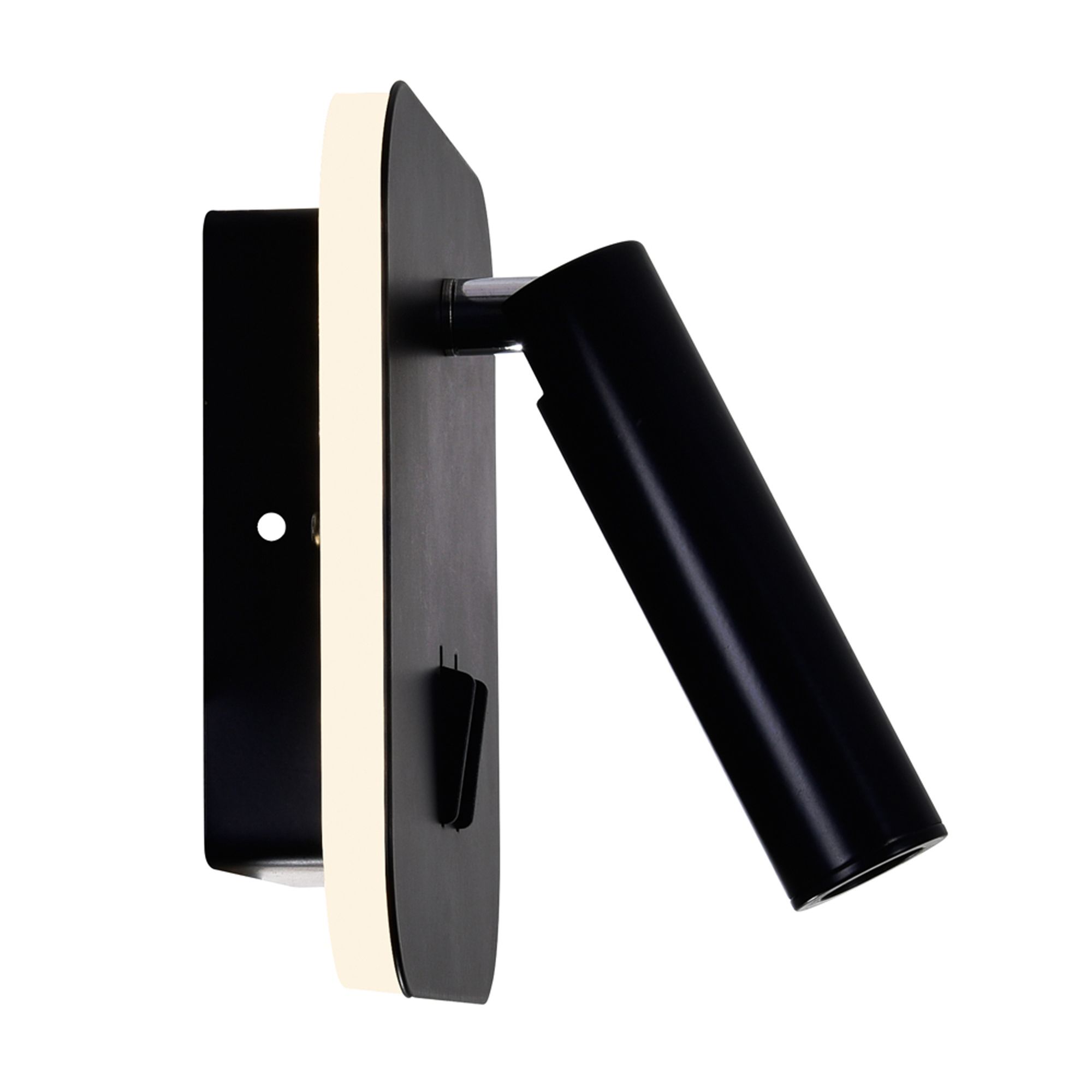 Image 4 Private I Integrated LED Adjustable Square Matte Black Wall Sconce more views