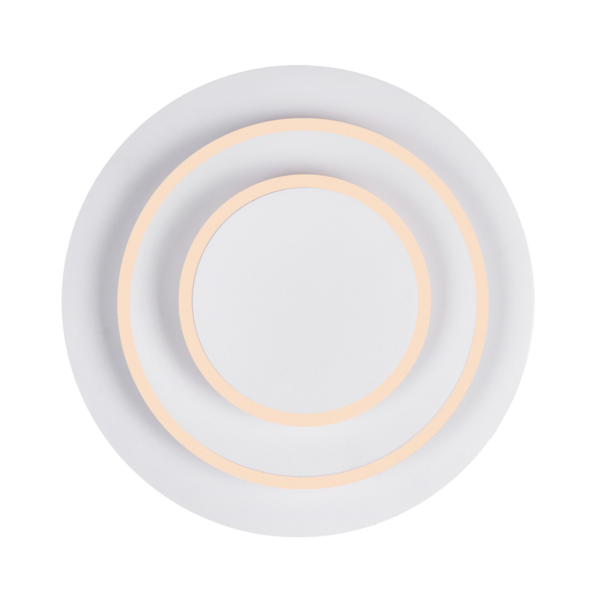 Image 2 Private I Integrated LED Round Matte White Wall Sconce more views
