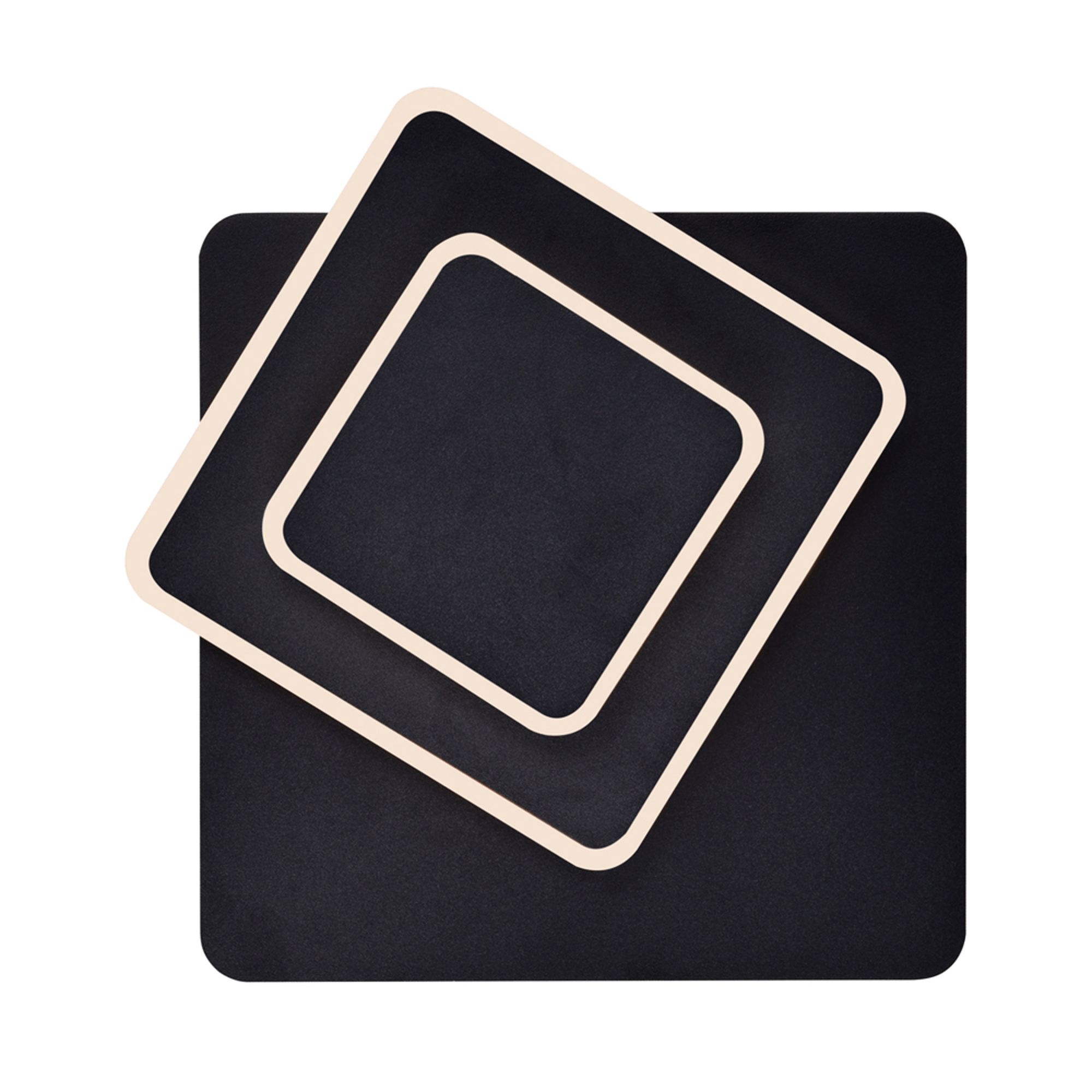 Image 2 Private I Integrated LED Square Matte Black Wall Sconce more views