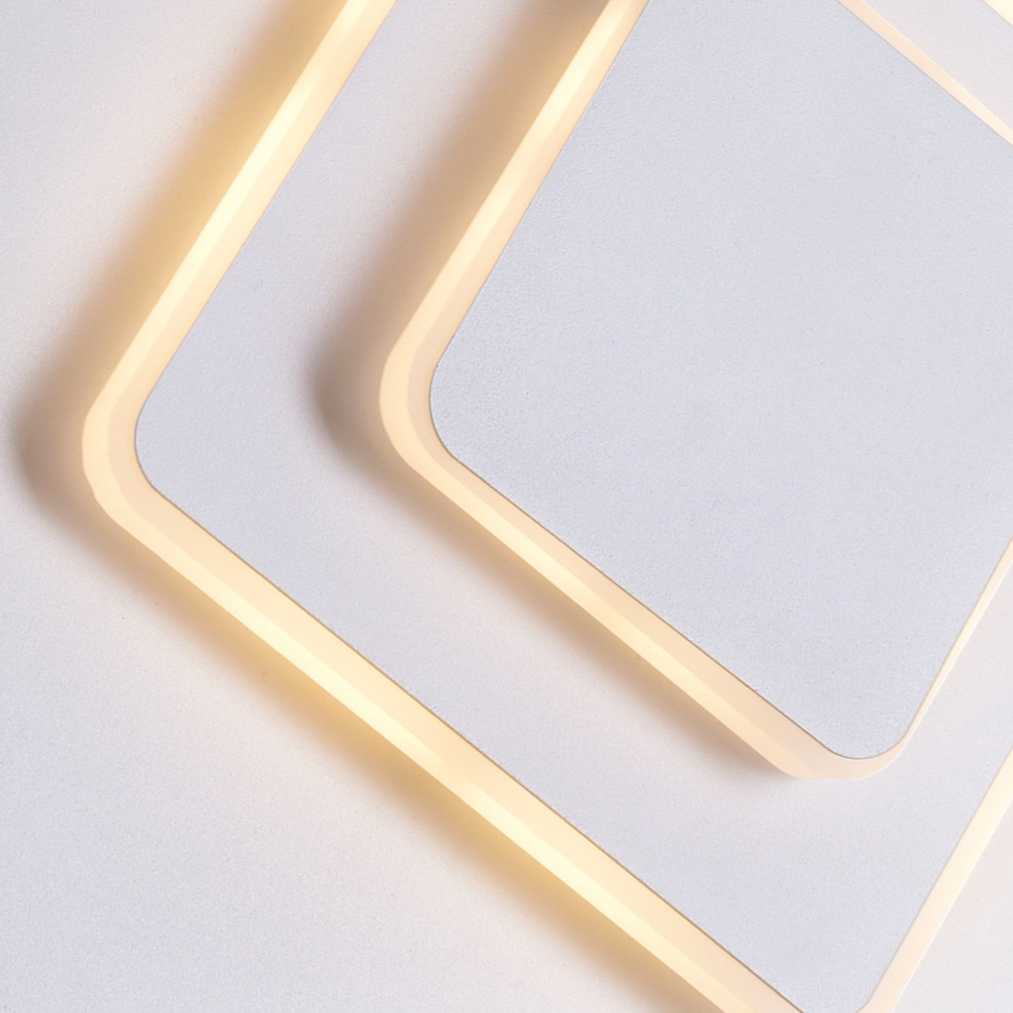 Image 4 Private I Integrated LED Square Matte White Wall Sconce more views