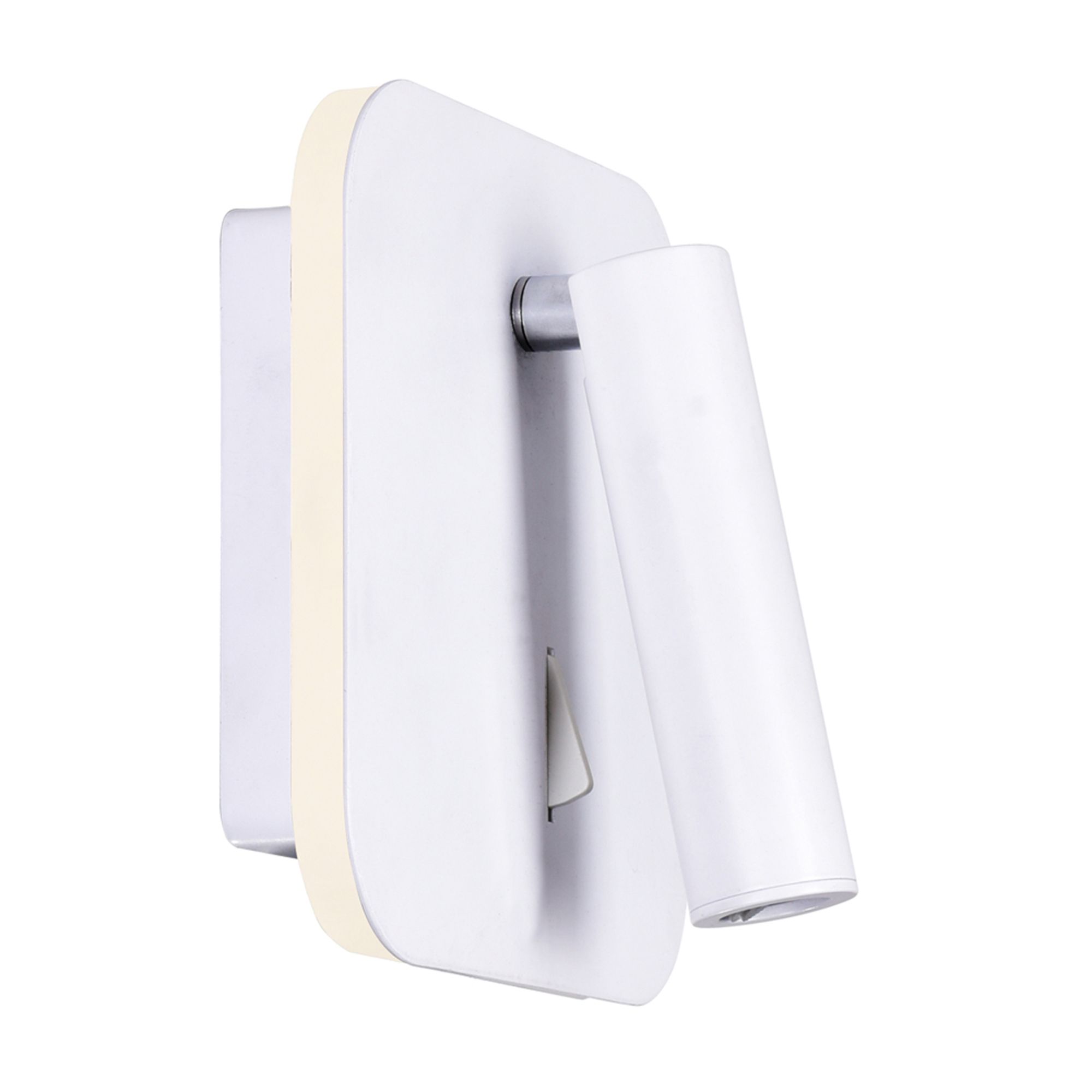 Image 2 Private I LED Sconce With Matte White Finish more views
