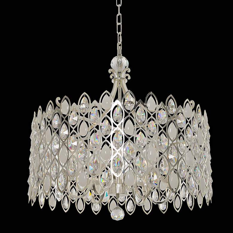 Image 1 Prive 26" Wide Polished Chrome Pendant Light
