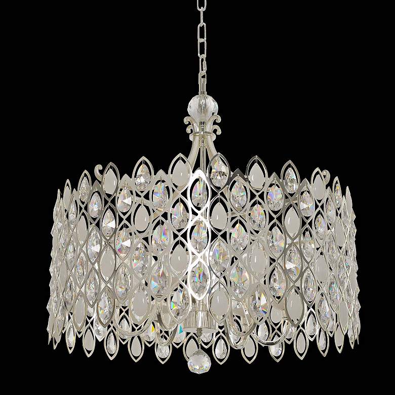 Image 1 Prive 26 inch Wide Polished Chrome Pendant Light