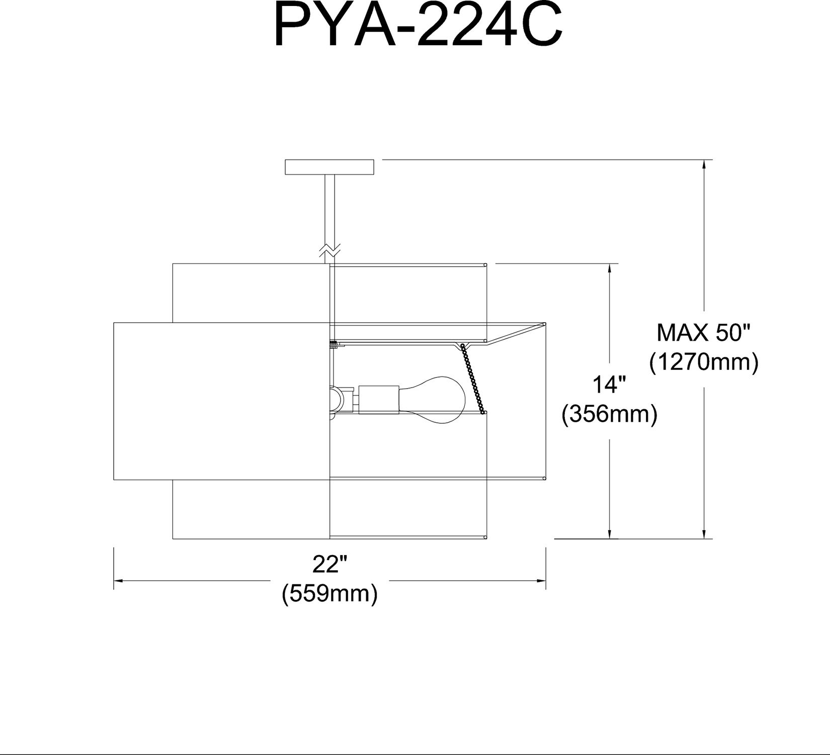 Image 3 Priya 22" Wide 4 Light Small Matte Black Chandelier more views