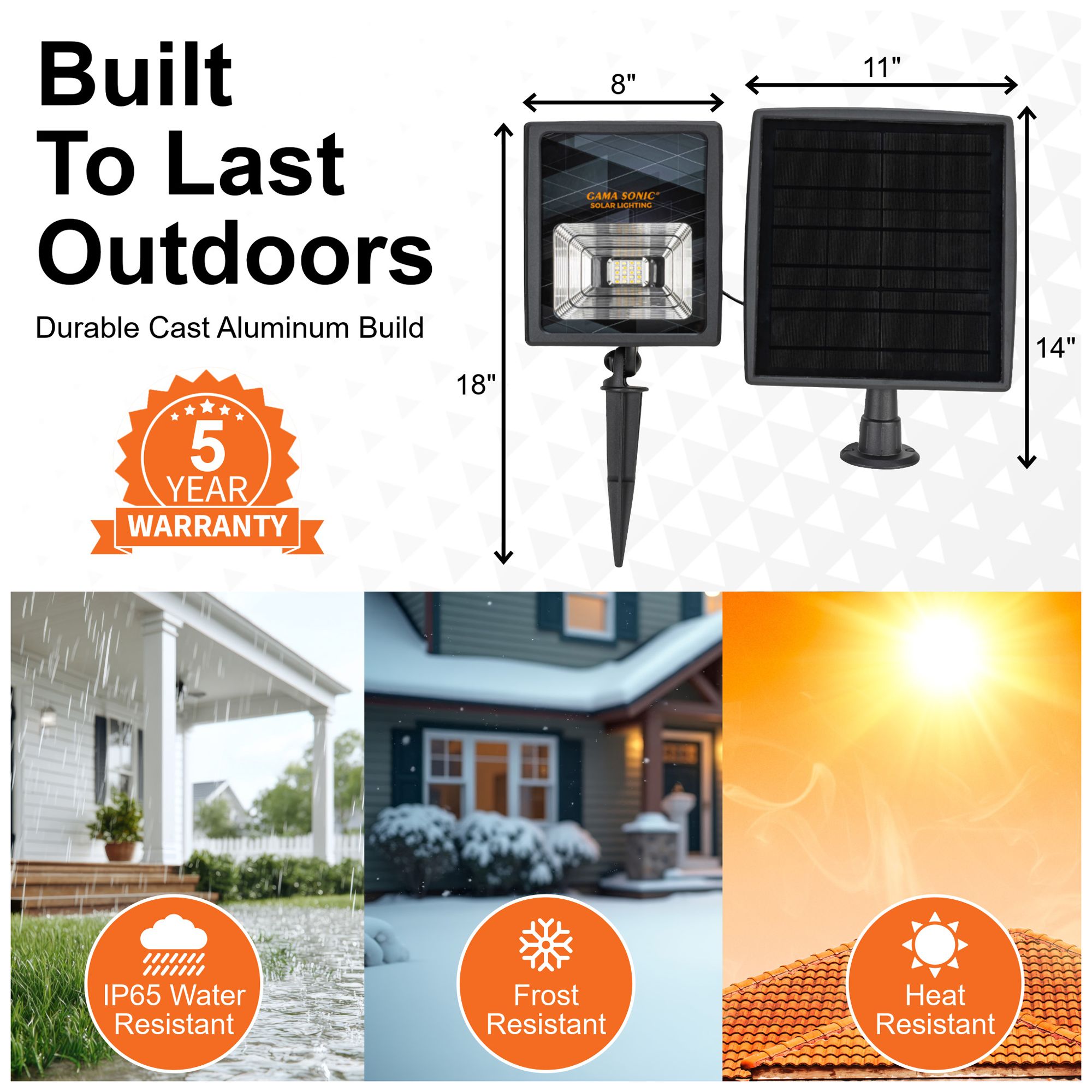 Image 3 Pro-Dual Color Solar Flood Light more views