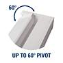 Pro Pivot 12" Wide White Metal Wi-Fi LED Under Cabinet Light