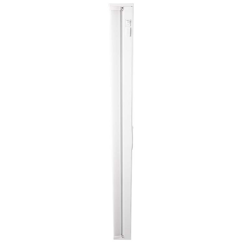 Image 1 Pro Pivot 36 inchW White Aluminum CCT LED Under Cabinet Light
