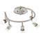 Pro Track 15 3/4" Wide 5-Light Spiral LED Track Light Ceiling Fixture