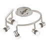 Thumbnail4 of Pro Track 15 3/4" Wide 5-Light Spiral LED Track Light Ceiling Fixture more views
