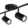 4_Pro Track 31 1/2" Wide GU10 4-Light Black LED Track Fixture more views
