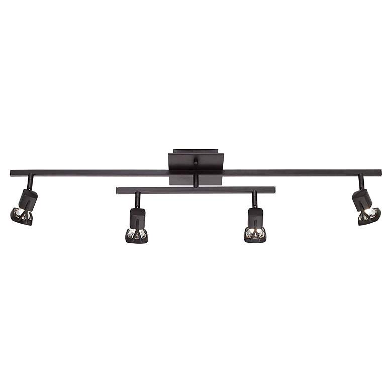 Image 6 Pro Track 36" Wide Bronze 4-Light Adjustable Track Style Ceiling Light more views