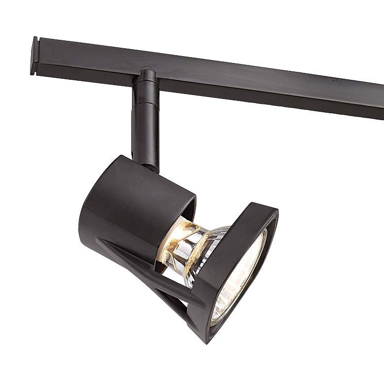 Image 7 Pro Track 36 inch Wide Bronze 4-Light Adjustable Track Style Ceiling Light more views