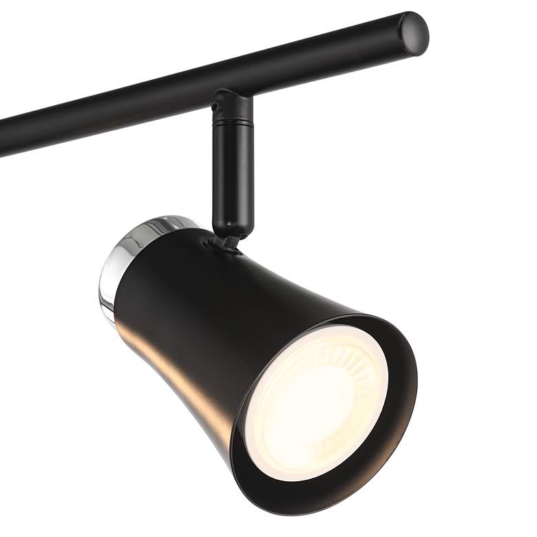 Image 3 Pro Track 4-Light Black-Brushed Nickel LED Track and Ceiling Fixture more views