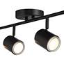 4_Pro Track  4-Light Black LED Ceiling or Wall Track Fixture more views