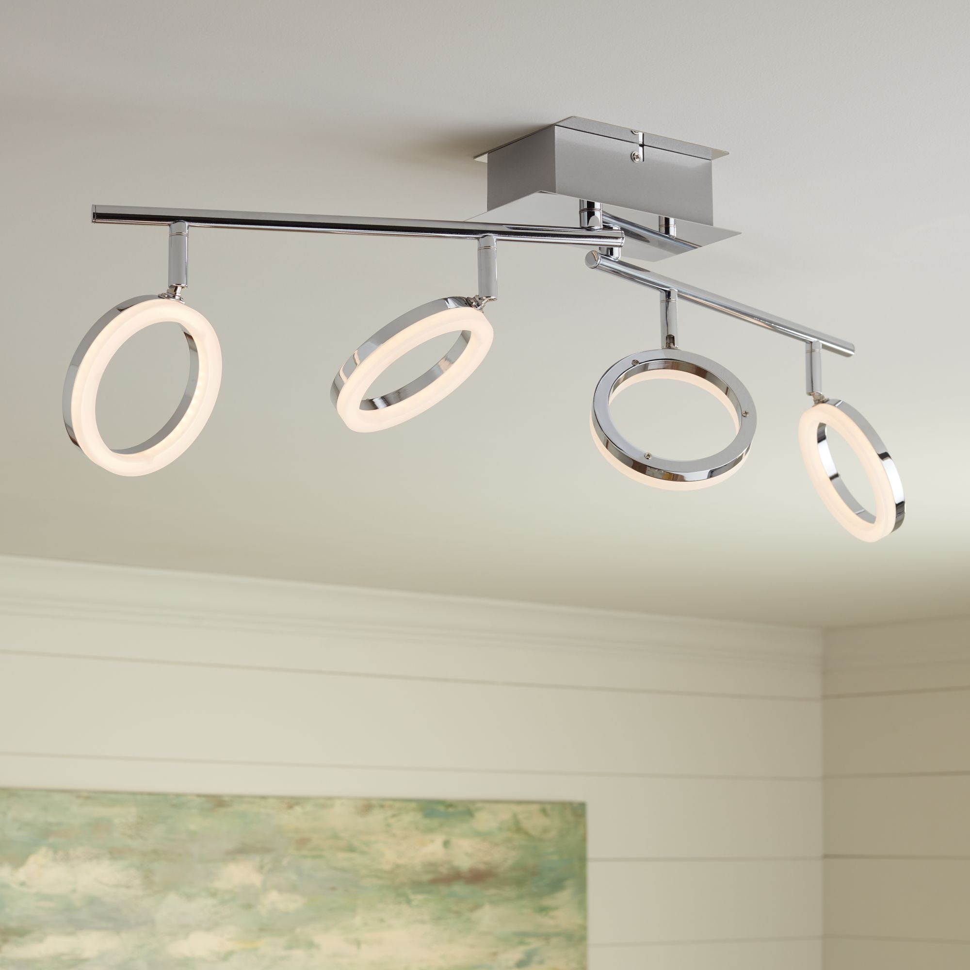 chrome track lighting