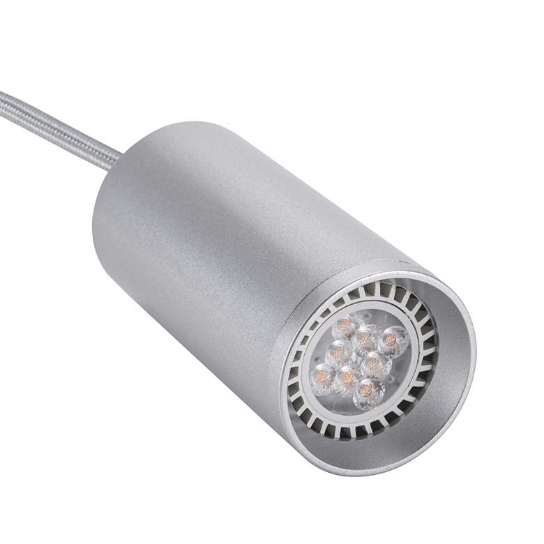 Image 3 Pro Track® 4-Light Polished Nickel Pendent 8.5W LED Light kit more views